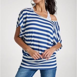 Lascana by Venus Off-Shoulder Layered Top - NWOT